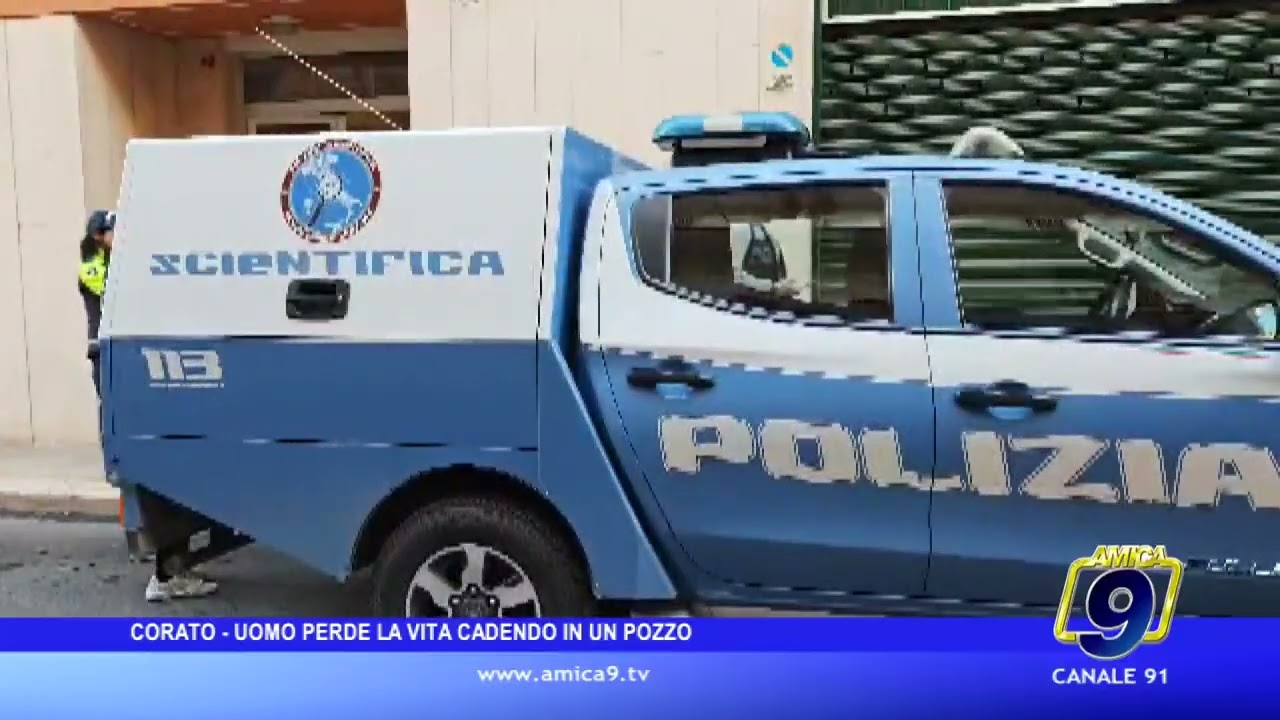 Corato – Uomo perde la vita cadendo in un pozzo