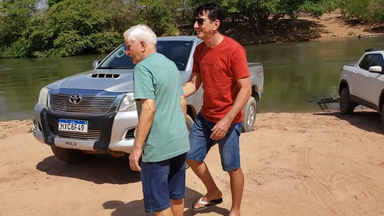 Rio Balsas Batateiras Ma. Pai e filhos.