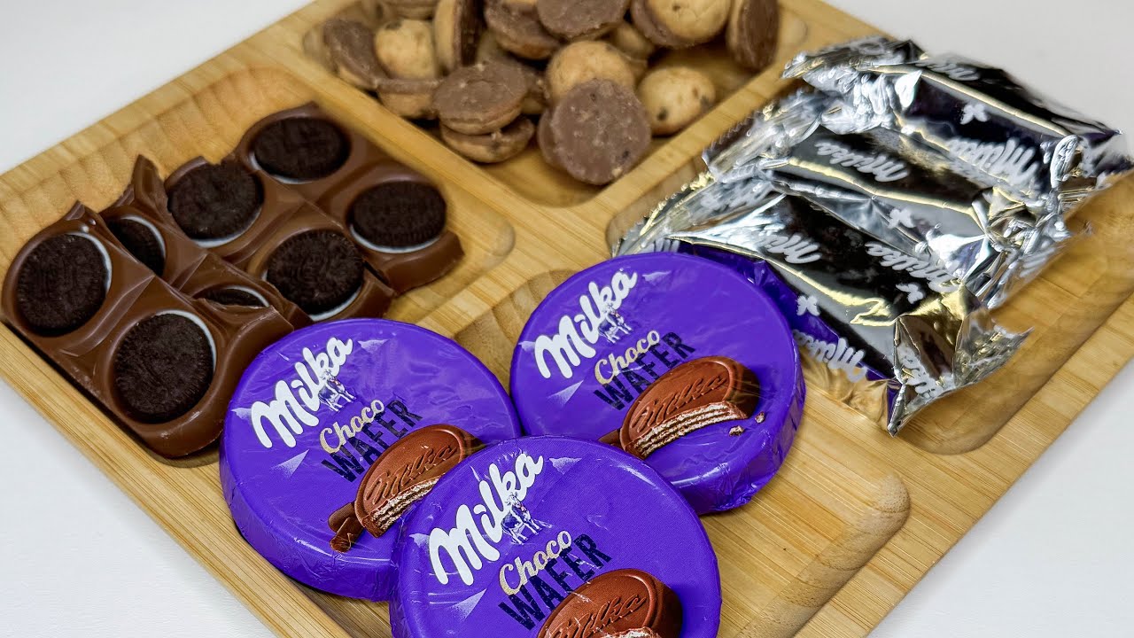 Milka platter | Filling platter with Milka sweets 🍫