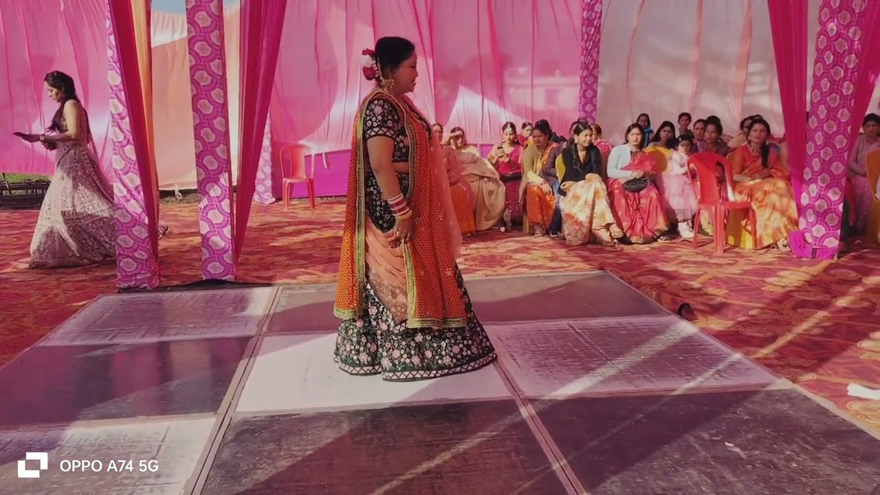 kumauni mahila Sangeet mein Mera dance full vlogs