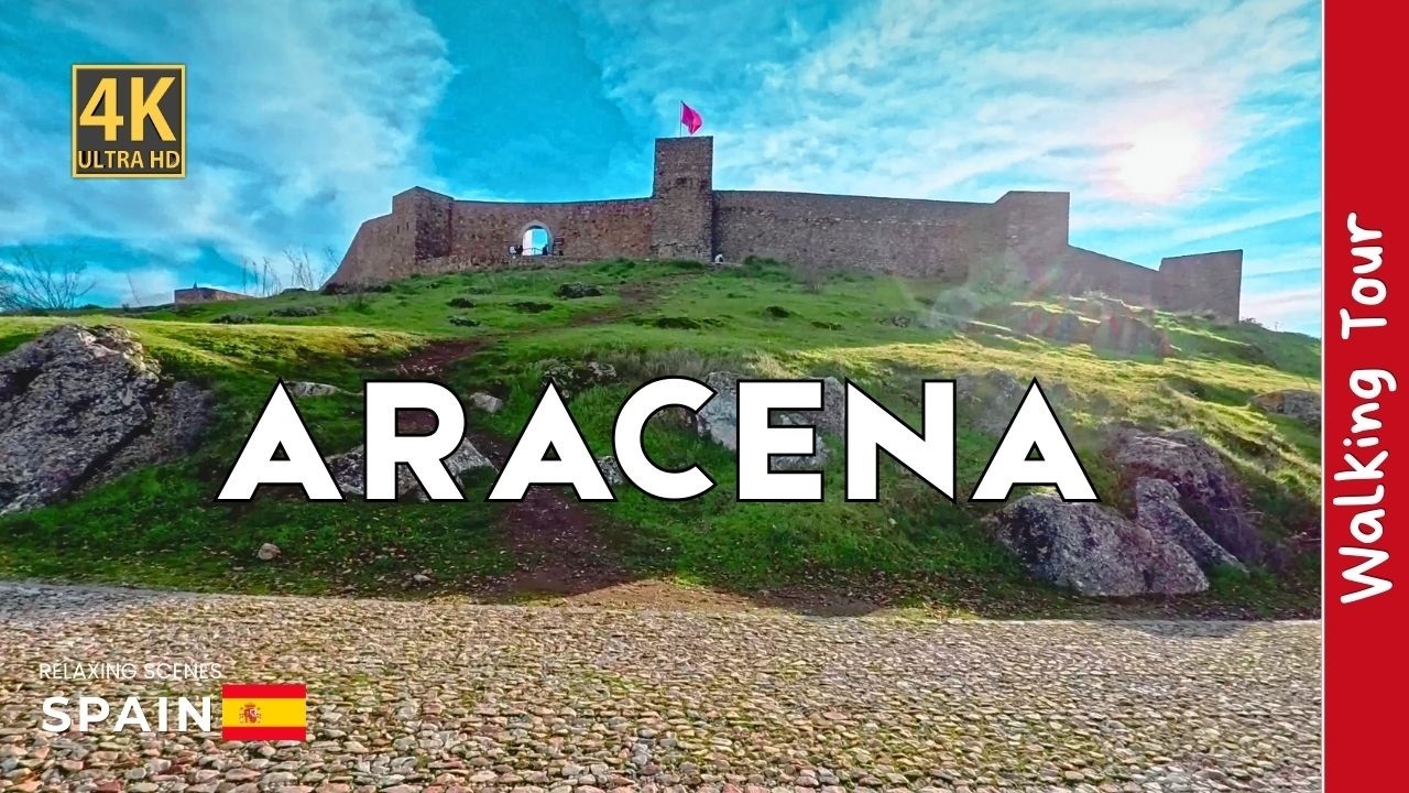 Aracena Spain in 4K | Walking Tour por Huelva