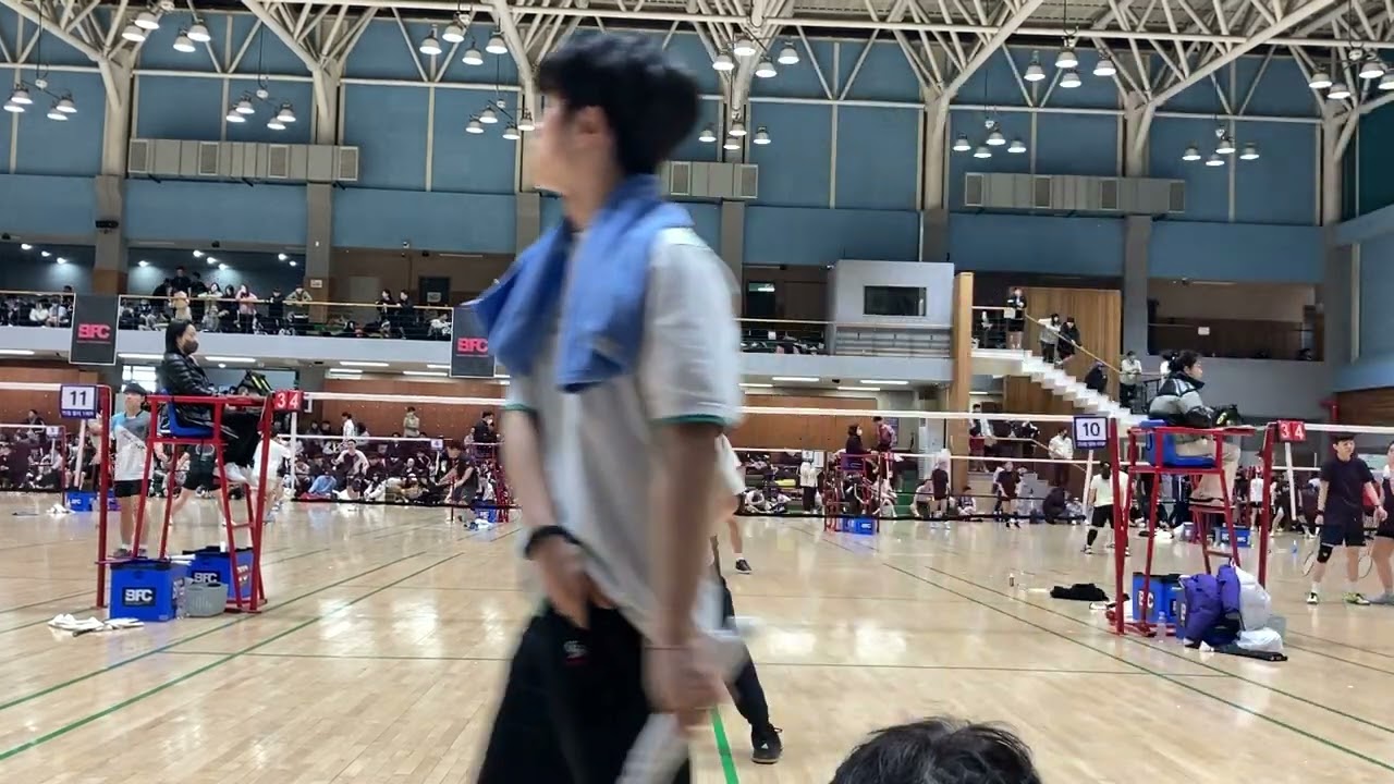 BFC 004 배드민턴 남복 E조 박경민 박진하 결승