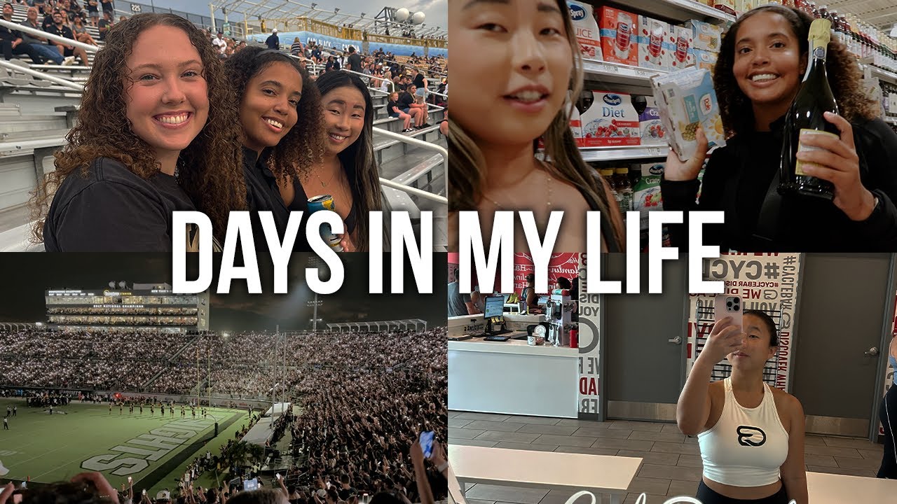 DAYS IN MY LIFE: ucf football game, mini tailgate + free spin class!