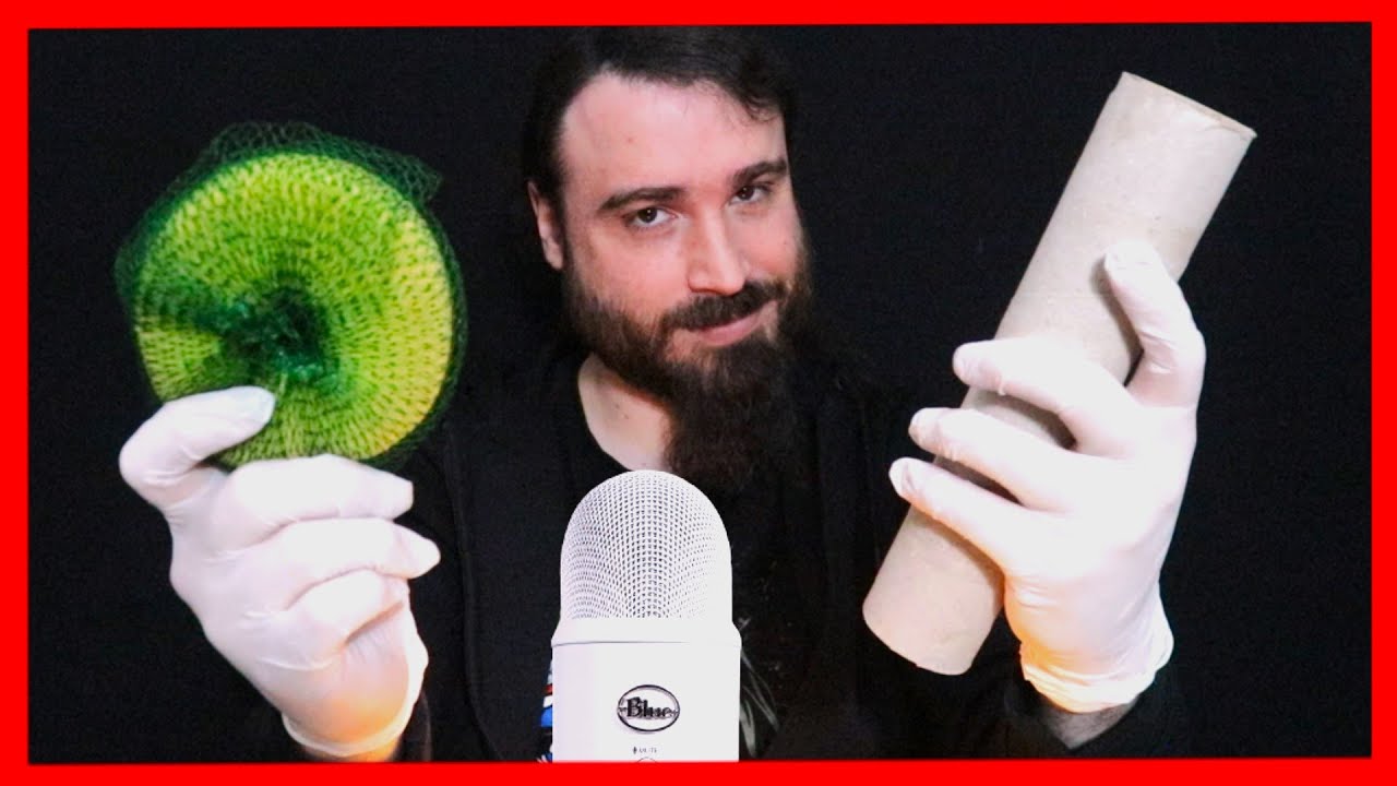 ASMR ESPAÑOL PARA DORMIR RÁPIDAMENTE | TAPPING | GUANTES DE LATEX | SONIDOS DE AGUA | VISUAL  