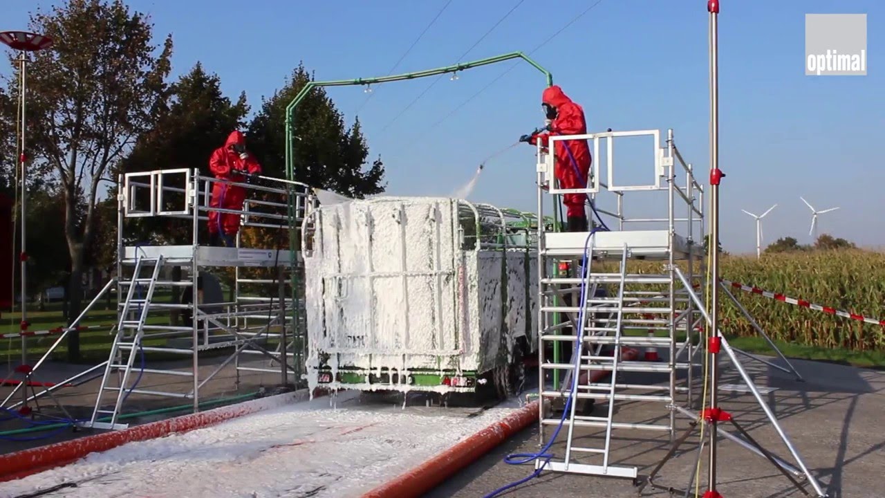 Schaumdesinfektions-Schleuse (Dekon-G) von optimal - Feuerwehr-Einsatz