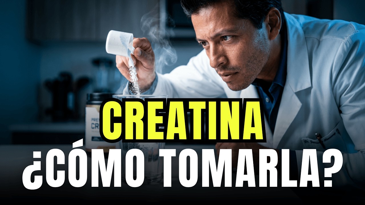 Cómo TOMAR CREATINA para conseguir MÁS MASA MUSCULAR