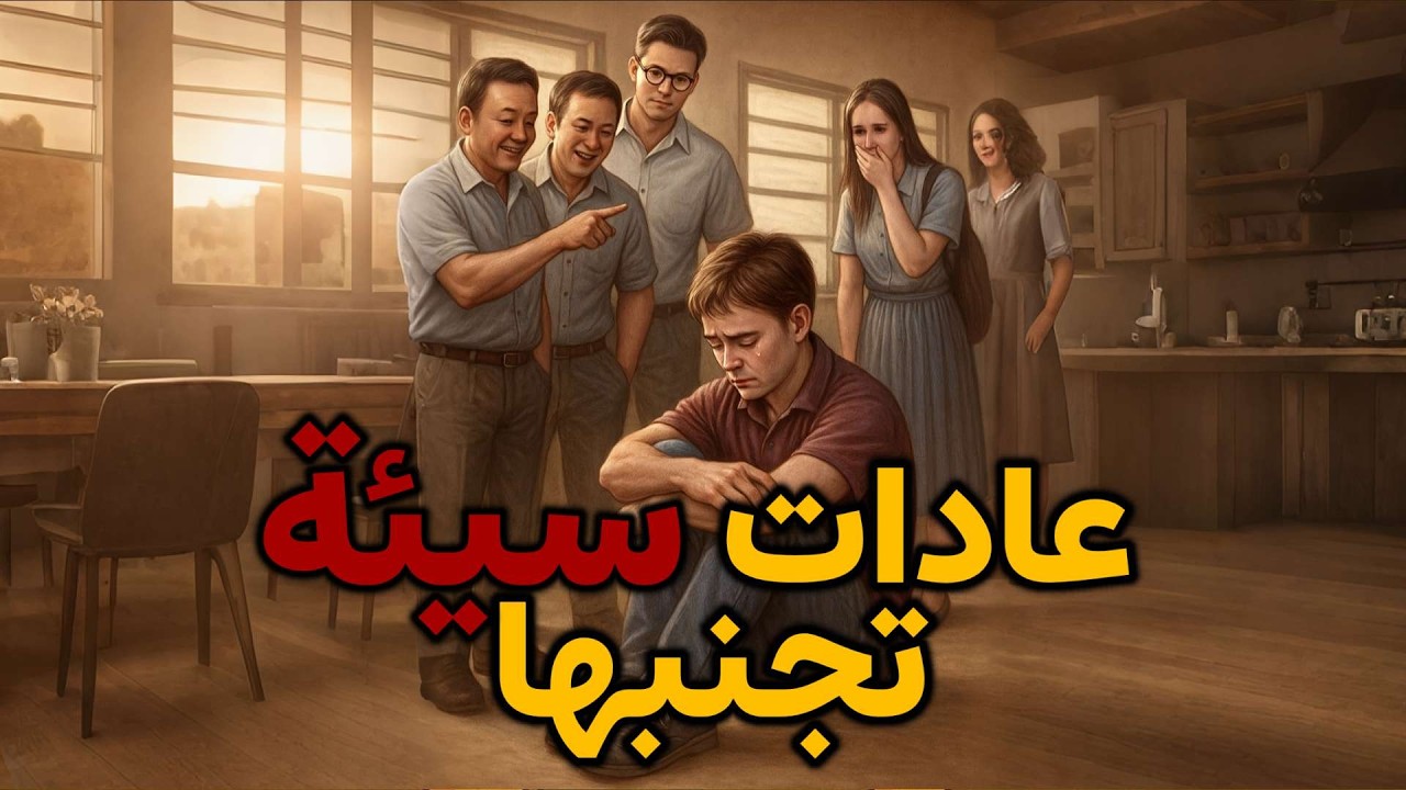 10 عادات سيِئة توقف عن فعلها فوراً | أنت تفقد إحترام الناس لك!