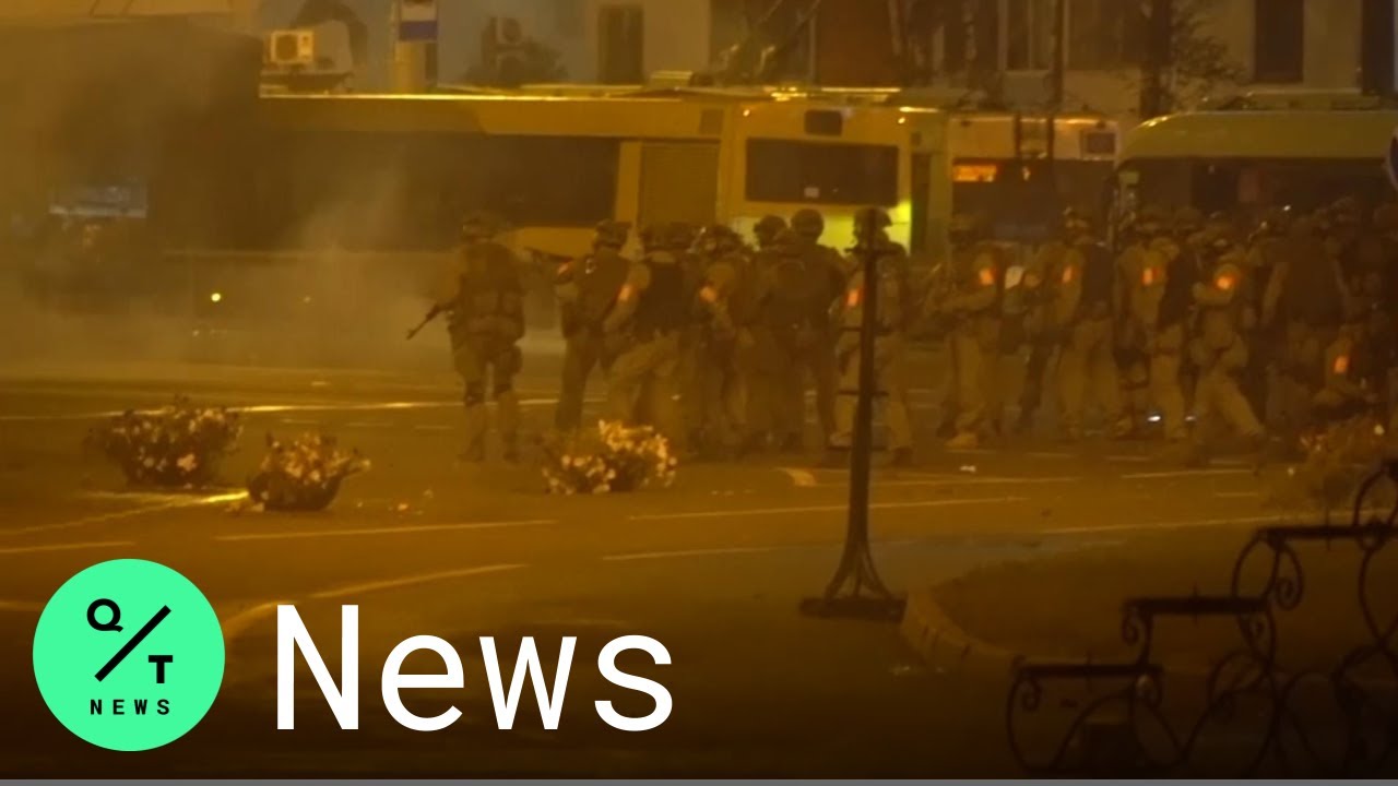 Belarus Election: Protesters Clash With Police, EU Condemns Violence Following Election