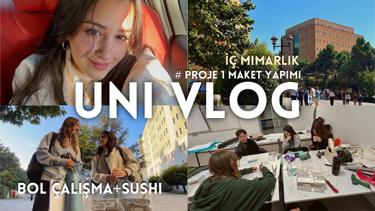 Merdivenimiz Neden Sallanıyor !! | İ&ccedil; Mimarlık Proje 1 | &Uuml;niversite Vlog