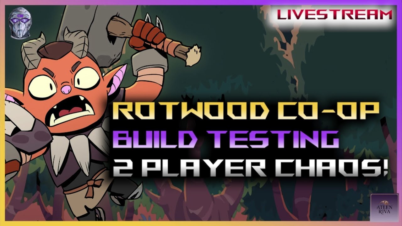 Rotwood Co-Op Stream | Grinding out those equipment levels | Beat 'Em Up Roguelite Gameplay