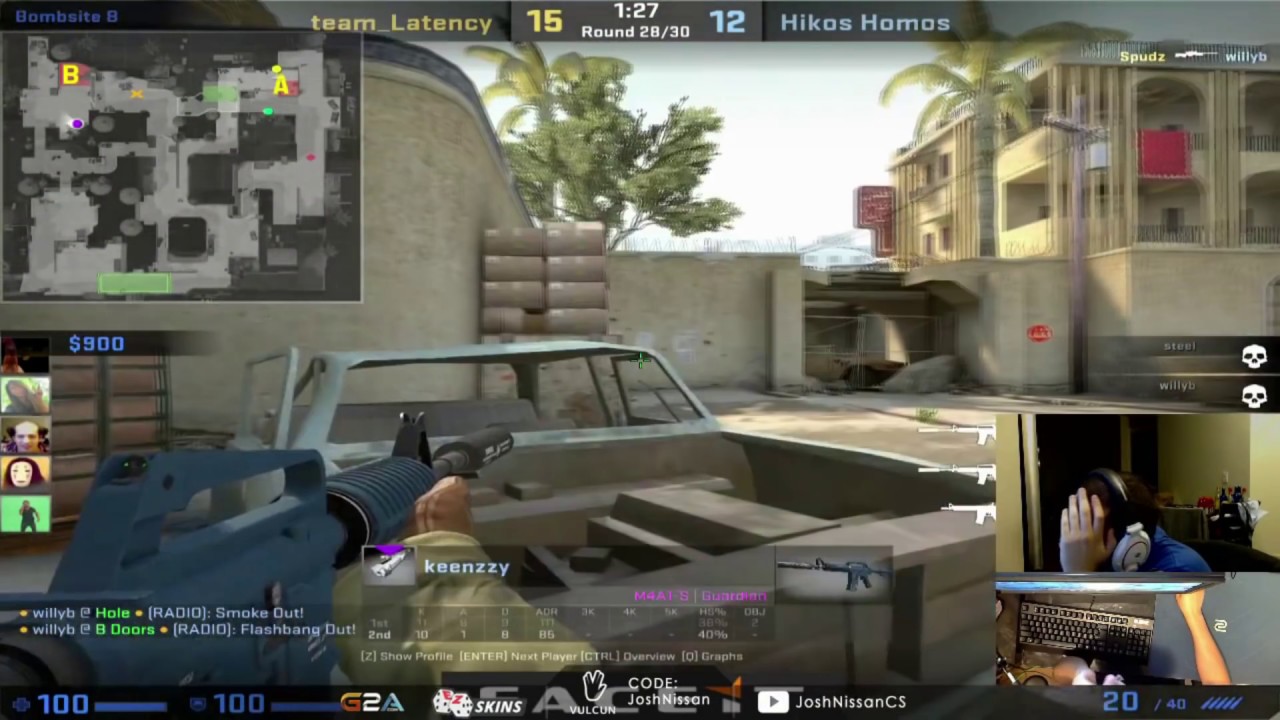 CSGO - Steel - super funny rage round!