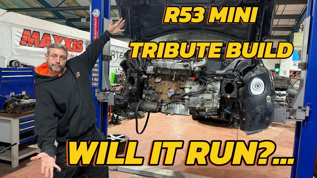 R53 MINI TRIBUTE BUILD WILL IT RUN?…