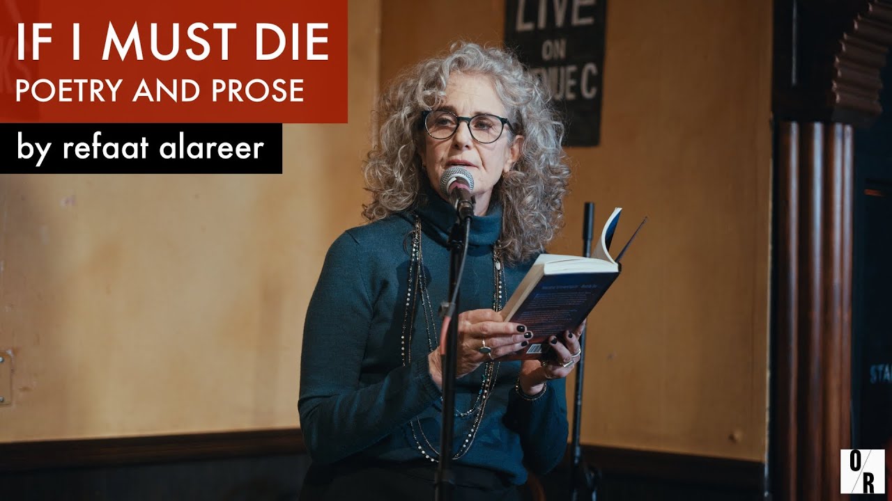 Actress Debra Winger reads Refaat Alareer’s new book “If I Must Die” on Anniversary of his Death