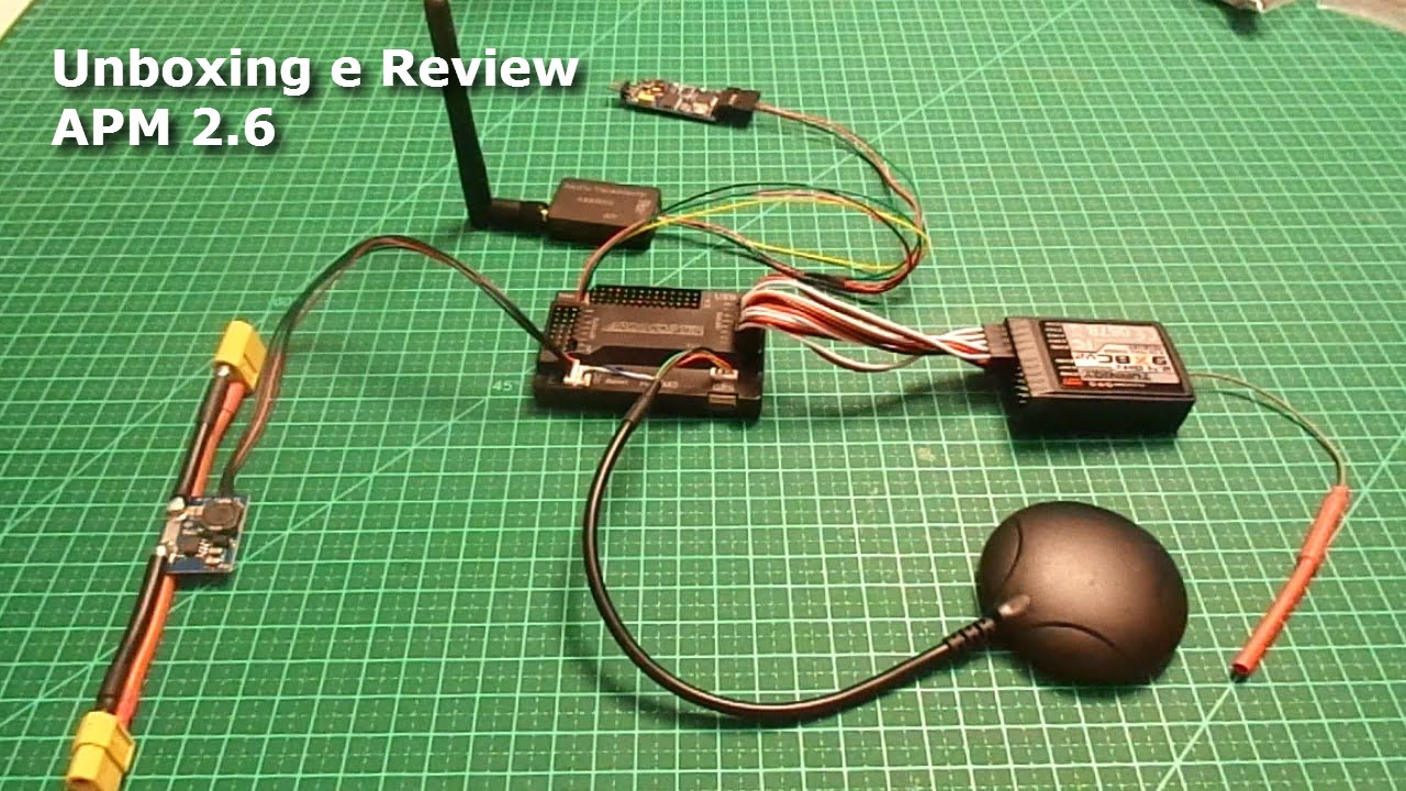 Review da Controladora APM 2.6 para Drones