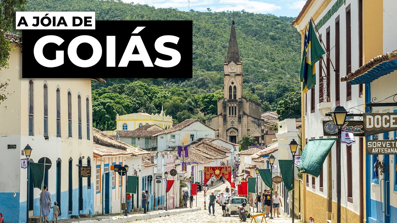 CONHEÇA A CIDADE DE GOIÁS | cidade histórica que foi a primeira capital do estado