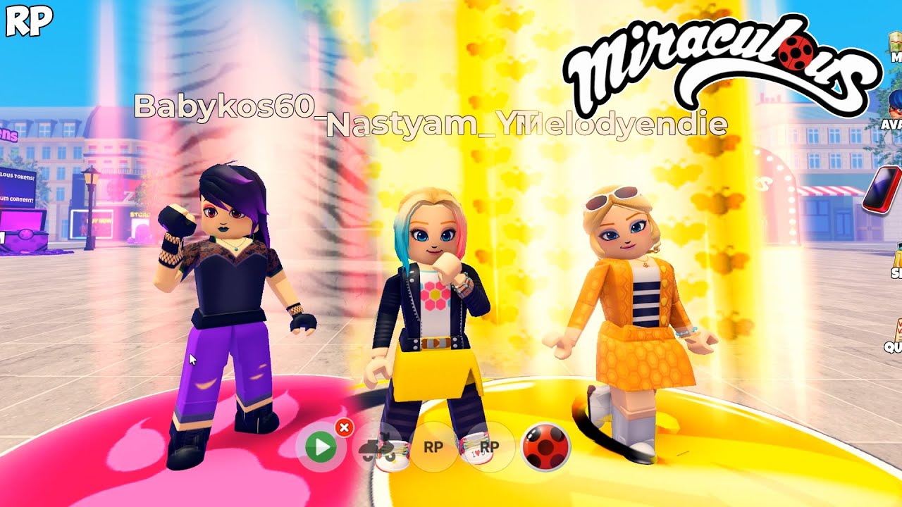 ALL NEW TRANSFORMATION WITH VESPERIA SEASON 6 DO GRUPO NO MIRACULOUS RP - MIRACULOUS ROBLOX!