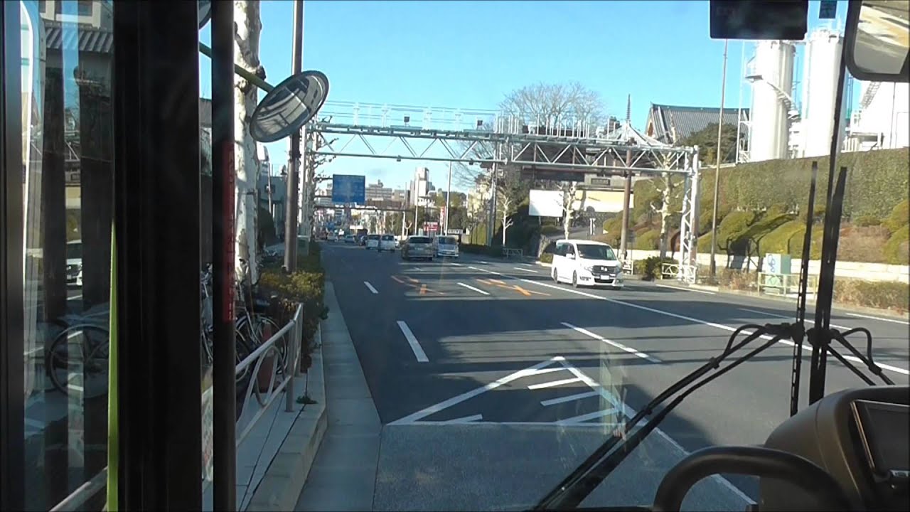 国際興業バス 池21 前面展望 池袋駅西口⇒高島平駅
