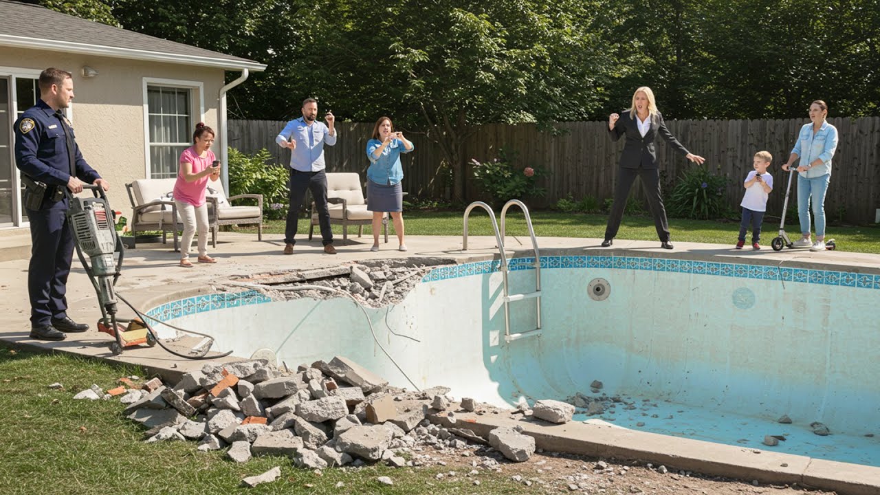 I Took Down My Pool&hellip; and HOA Reported Me for &lsquo;Unauthorized Demolition&rsquo; &ndash; Police Actually Believed