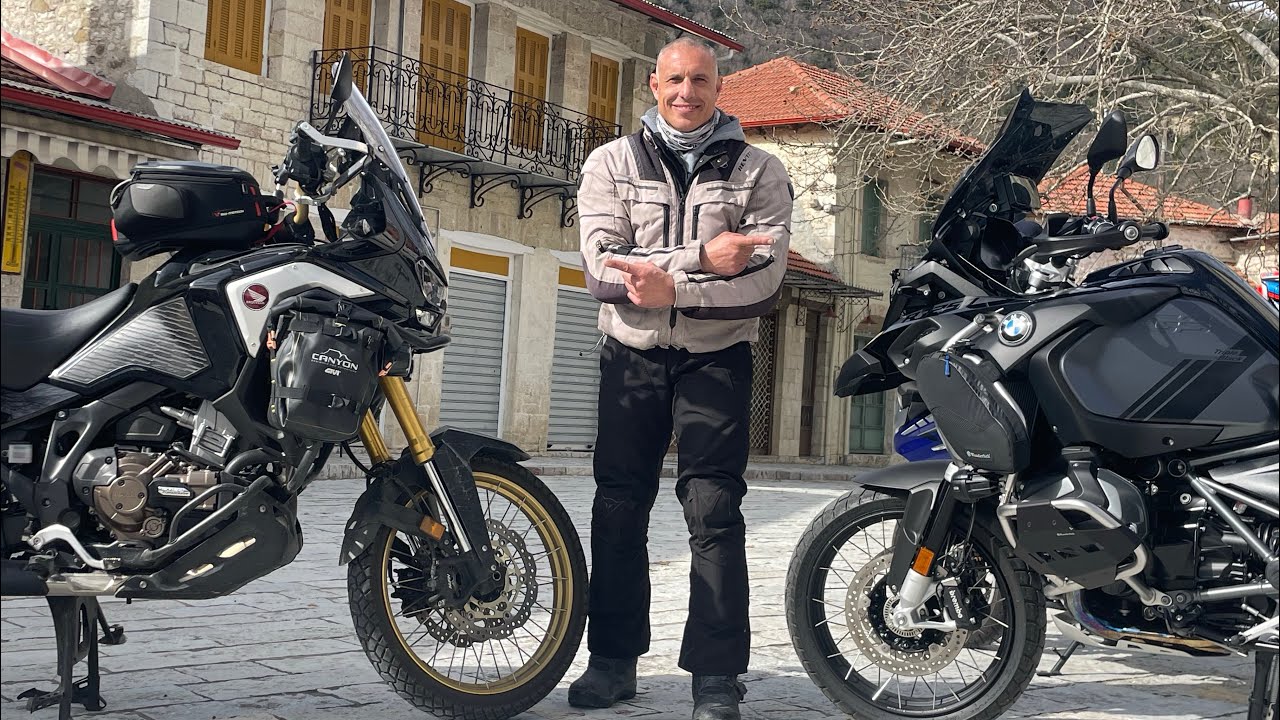 Μια πρώτη σύγκριση bmw1250 adv -crf adv 1100 μετά από 2000 χιλιόμετρα