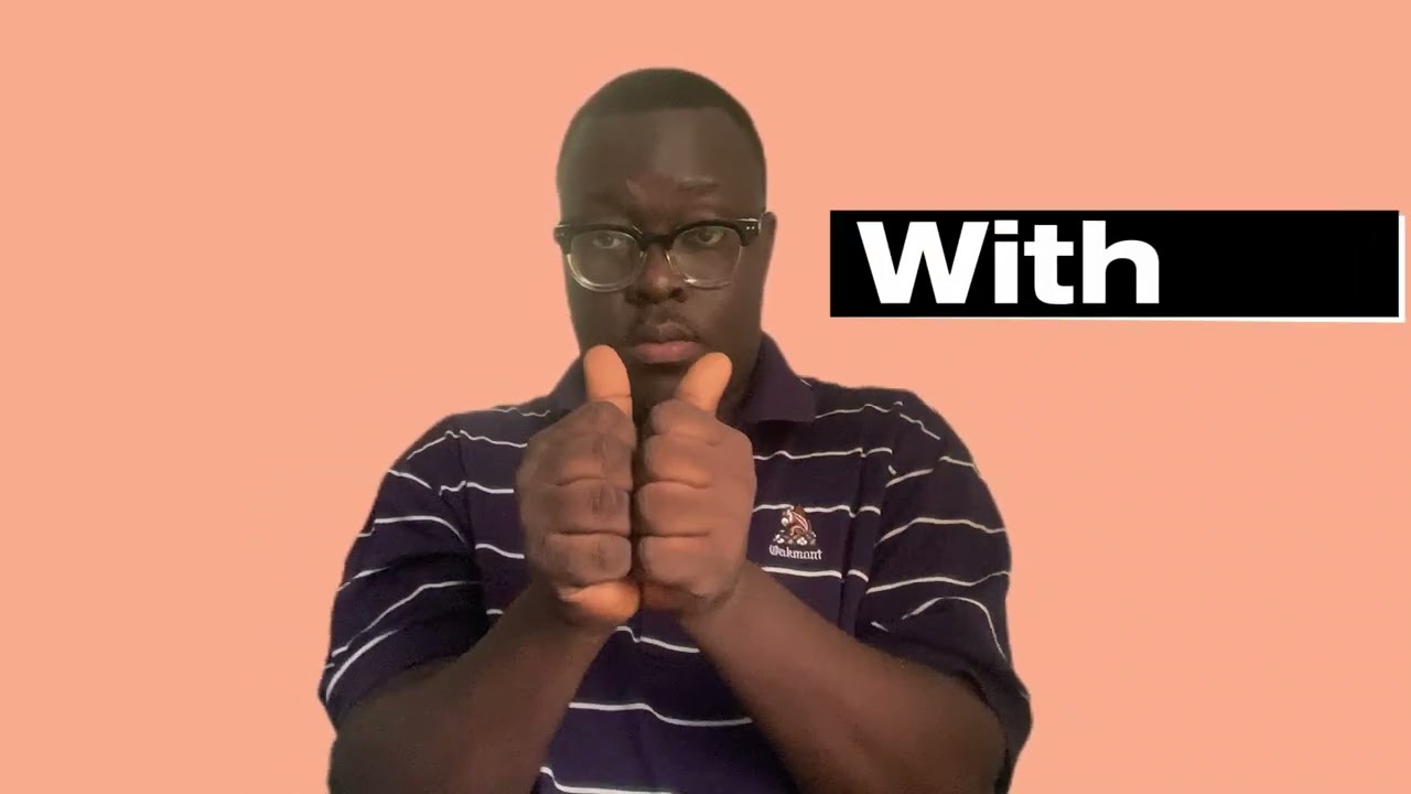 Ghanaian Sign Language for beginners (Grammar)