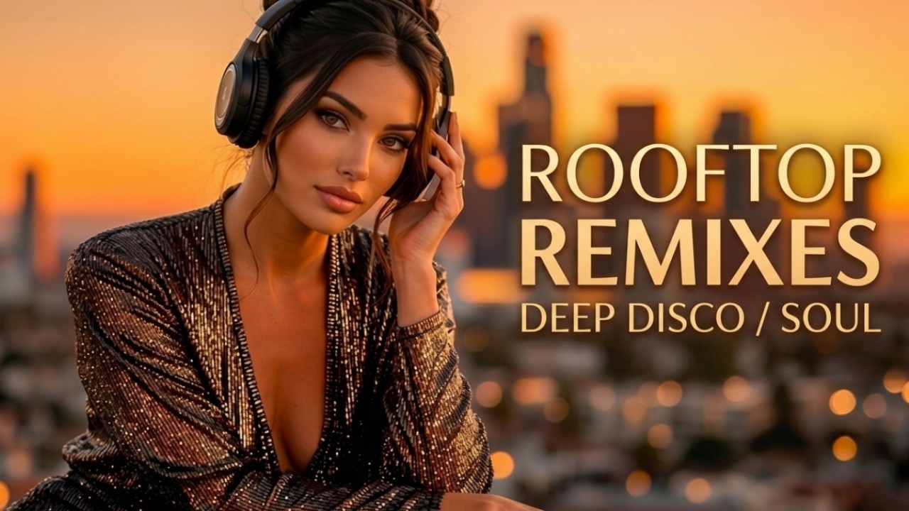 🎧 Disco Soul & Deep House Mix✨Rooftop Session | Nia Vay
