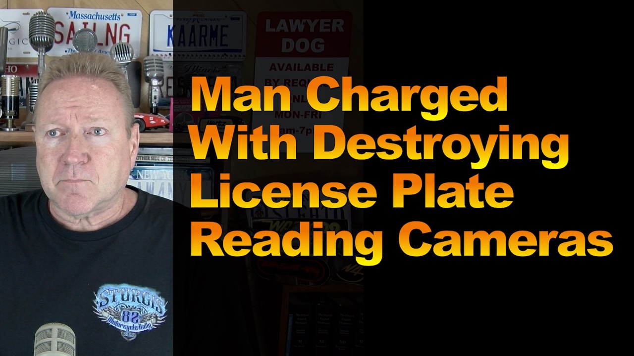 Man Charged With Destroying License Plate Readers