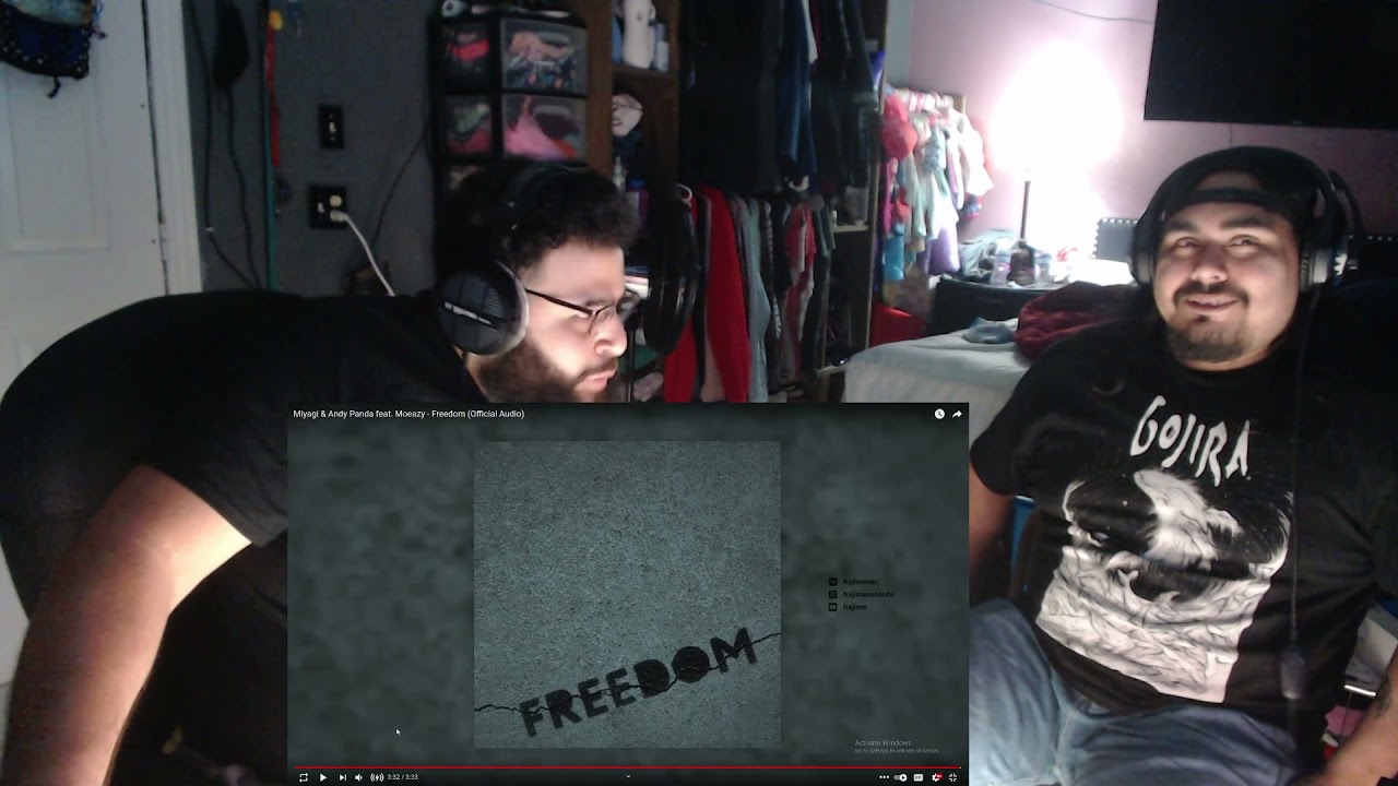AMERICAN METALHEAD REACTS TO Miyagi & Andy Panda feat. Moeazy - Freedom