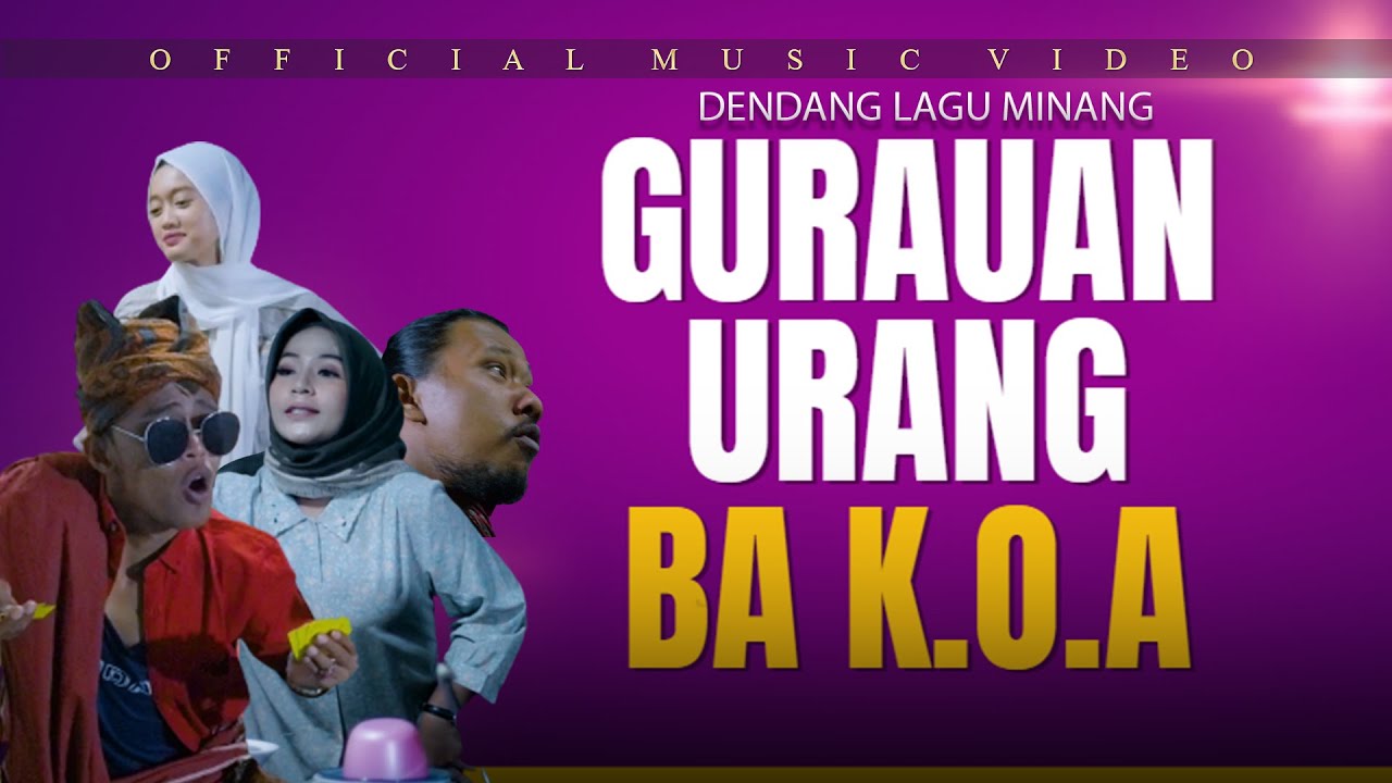 Gurauan urang ba koa - Sikarak, Adek Syatil, Sikarumuik, Shindy | Dendang Lagu Minang Terbaru