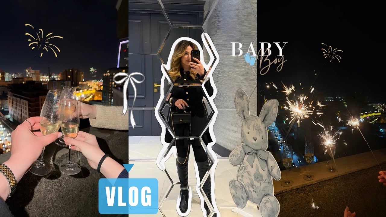 Niyə belə edirəm? 🤷🏻‍♀️ | Yeni il gecəm 🎇 Süfrə hazırlığı, Baby Welcome Party 💙