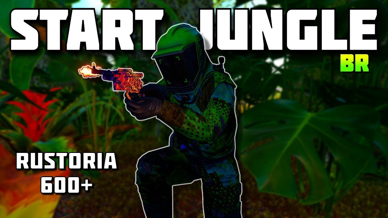 RUST BR: Como eu usei a JUNGLE pra PROGREDIR 10x mais RÁPIDO!