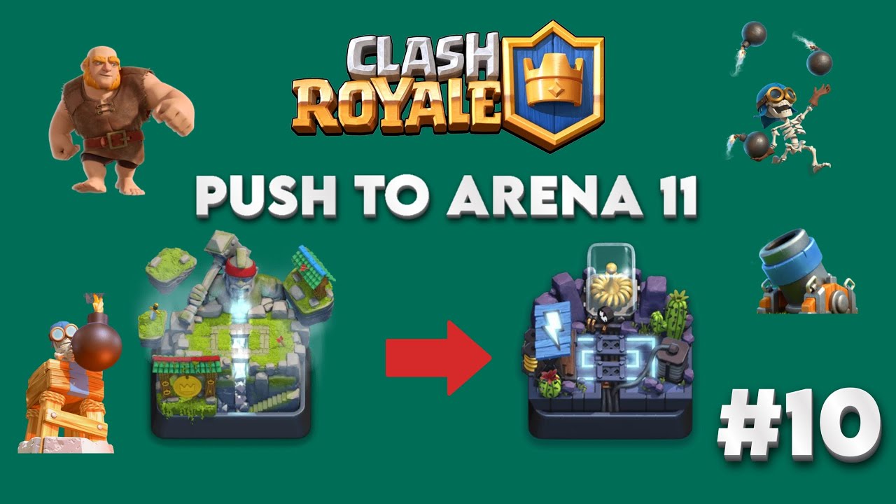 💫 PUSHING TO ARENA 11  | Clash Royale | |#10| 💫