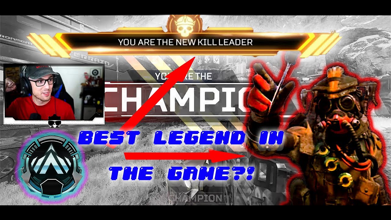 INSANE PLAT RANKED GAME ~KILL LEADER~ | Apex Legends