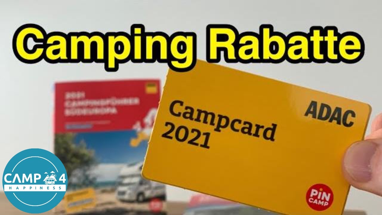 ADAC PiNCAMP Campcard 2021: Rabatt auf Campingplatz und Stellplatz