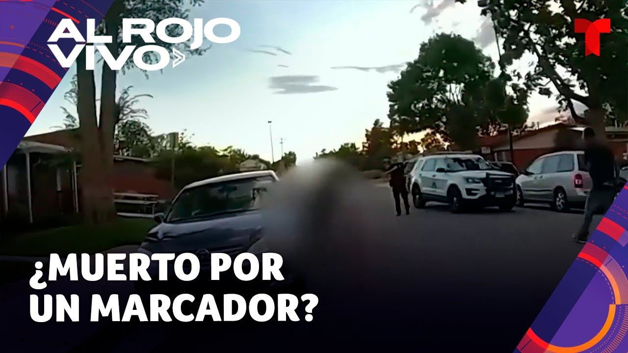 Polic&iacute;a abati&oacute; a un hombre que lo amenazaba con un supuesto cuchillo en Colorado