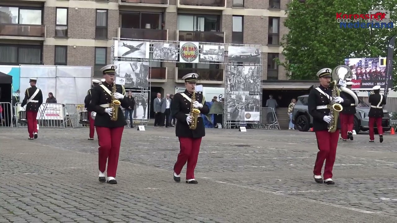 Show en Drumfanfare Oranje tijdens Taptoe Roeselare België 2024