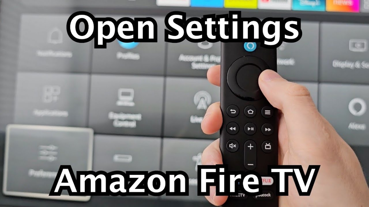 Как открыть настройки на устройствах Amazon Fire TV (3 способа)