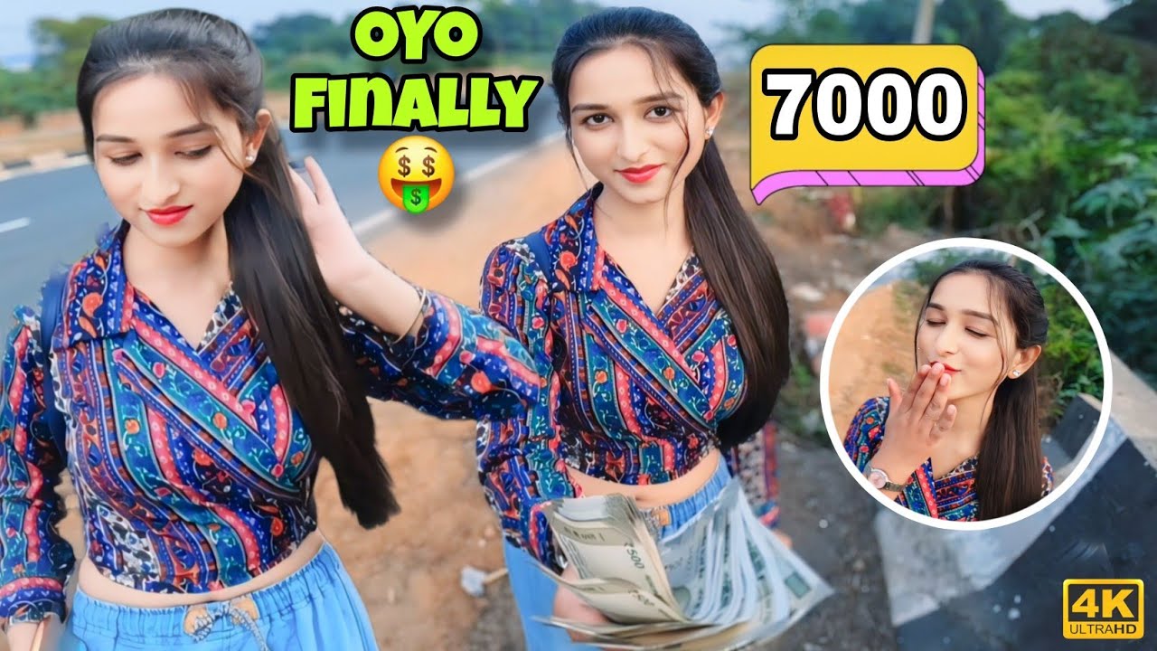 Cute Girl OYO Jaane Ke Liye Mujhe Diya 7000💰🤯 @ARV-U7