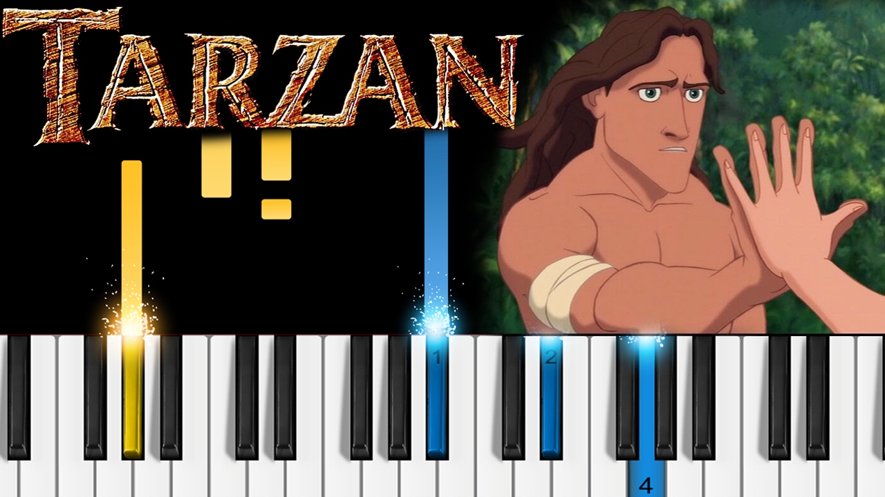 Phil Collins - You'll Be in My Heart (Tarzan) - EASY Piano Tutorial