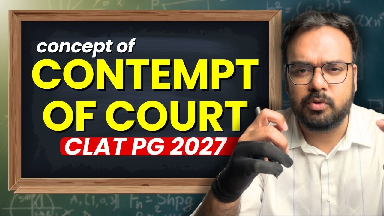 🚨 Неуважение к суду при подготовке к CLAT PG 2027 | #clatpg