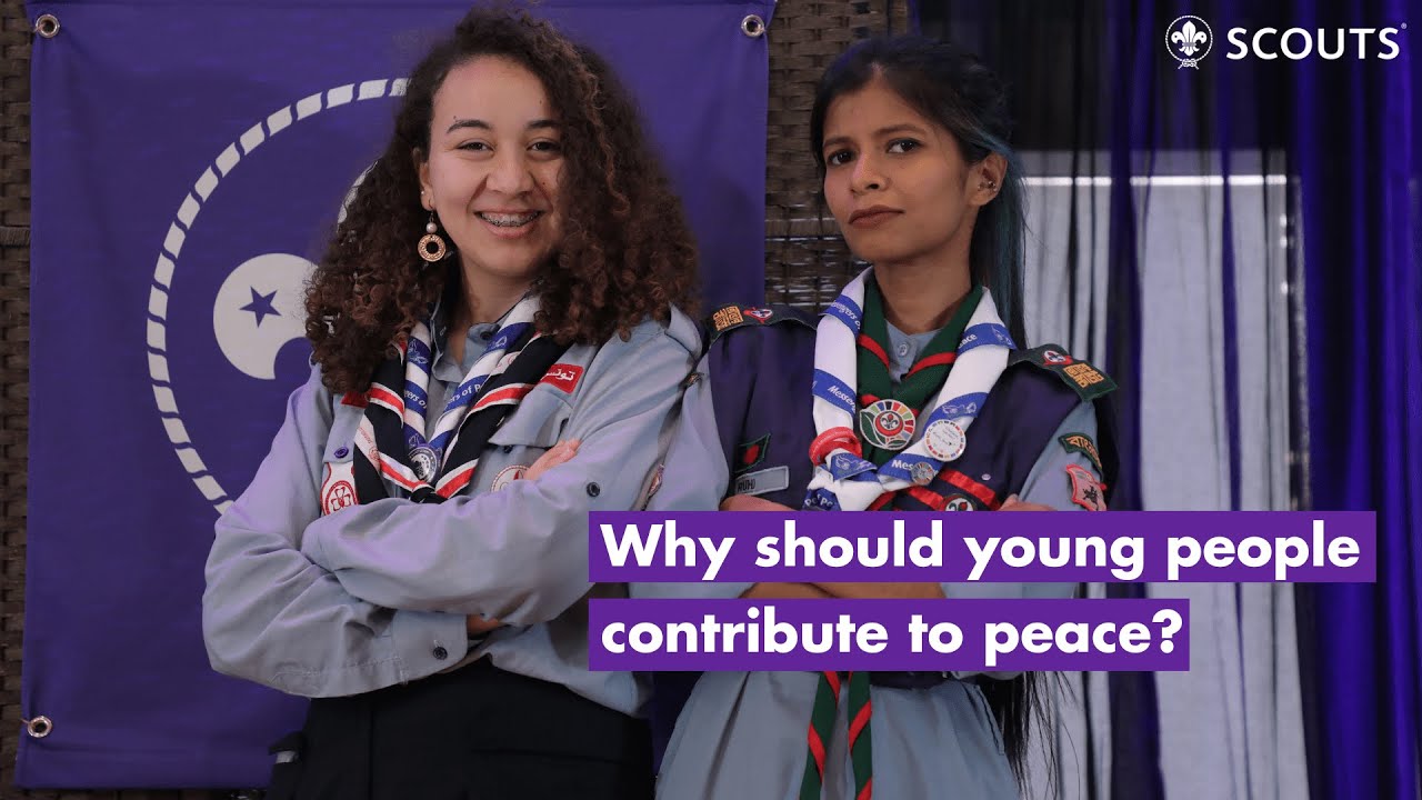 Why should young people contribute to peace?