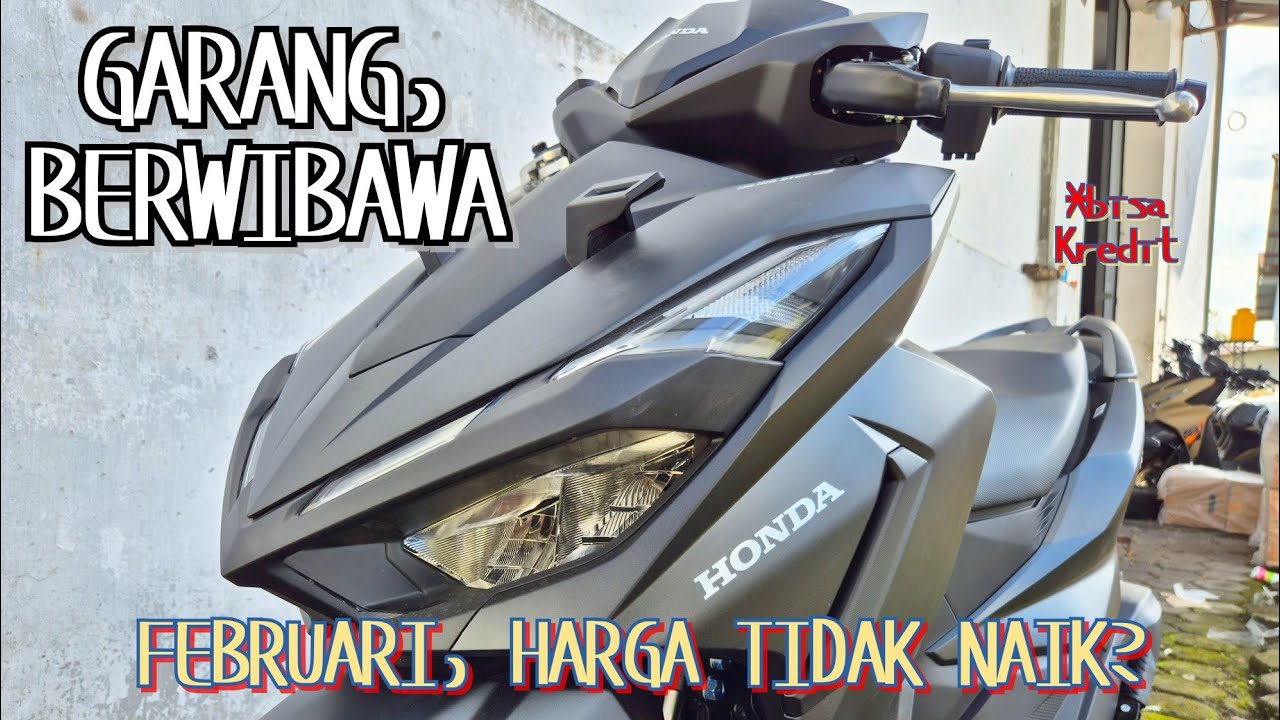 'EMANG KEREN' | new VARIO 125 ISS matte BLACK 2026