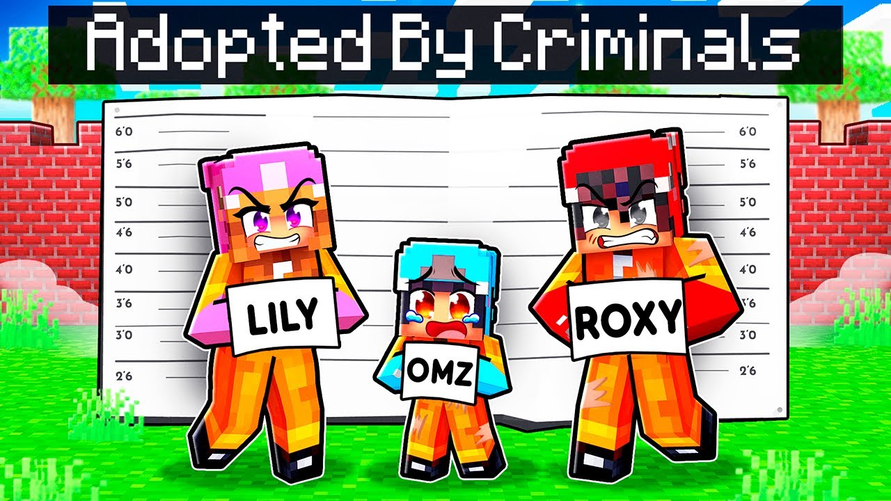 Adopted By Evil CRIMINALS In Minecraft!