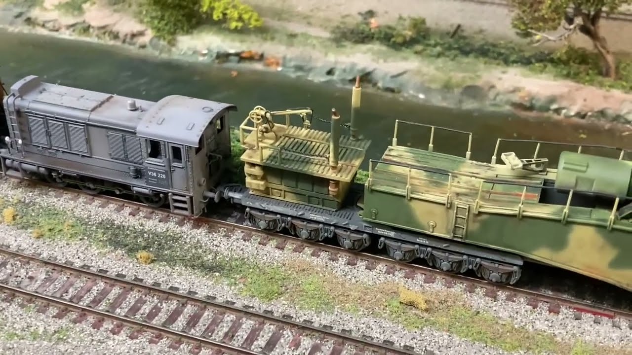 German K5 rail gun