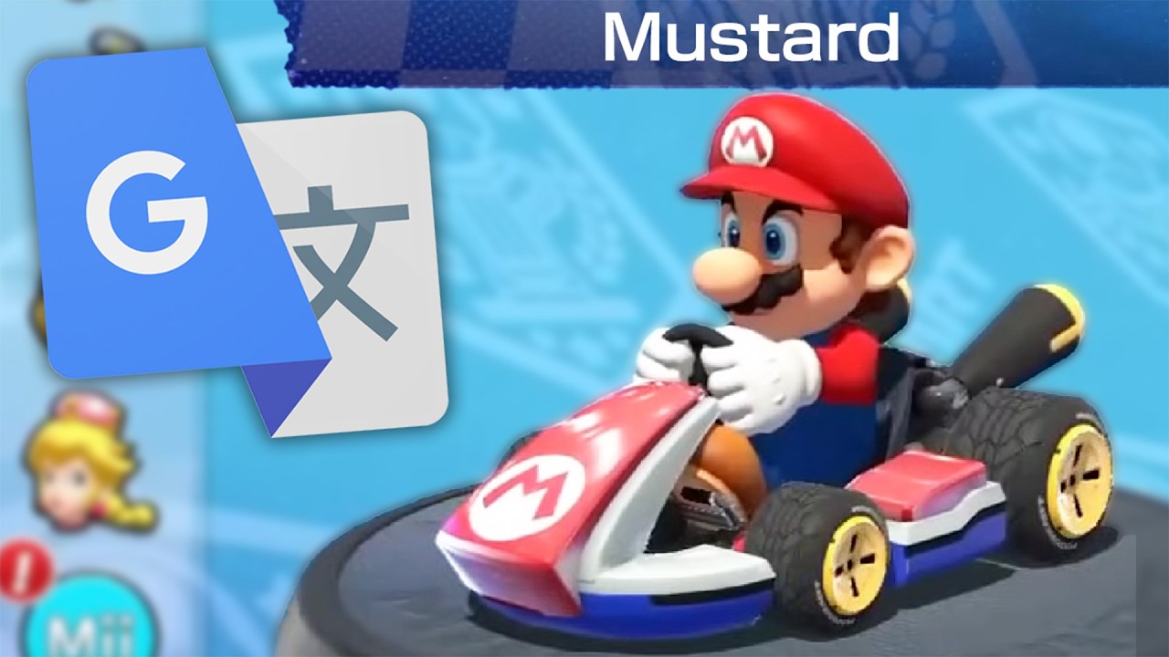 I google translated mario kart 100 times
