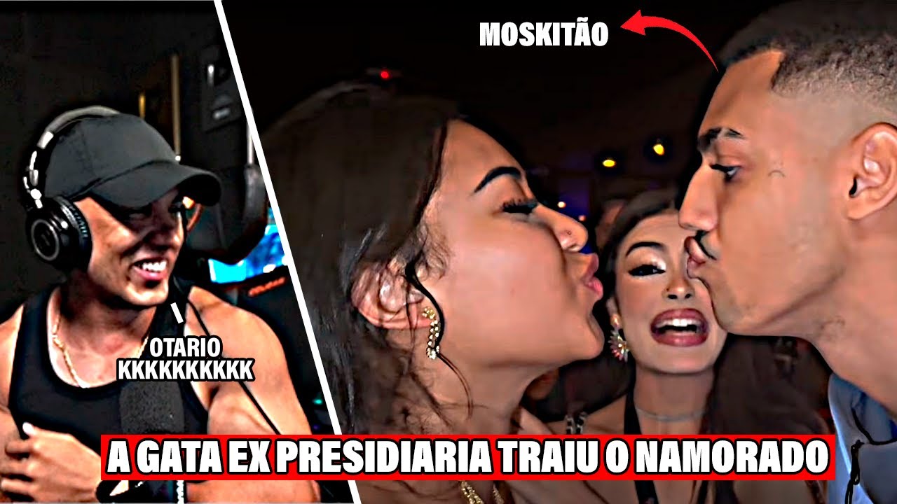 HUDSON REAGINDO A GATA EX PRESIDIARIA TRAIU O NAMORADO COM UM CASADO MOSKITÃO ZARALHANDO NA BALADA