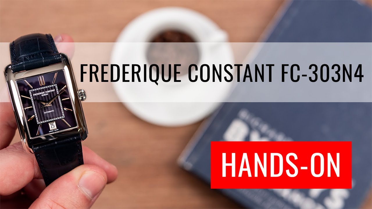 HANDS-ON: Frederique Constant Classics Carreé Automatic FC-303N4C26