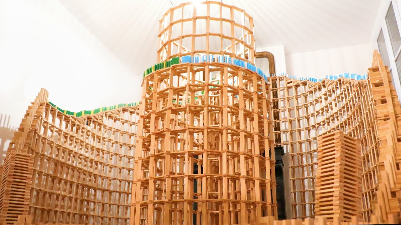 HUGE 6,000-Piece Domino Destruction! (w/ Kaplamino & KaplaBen)