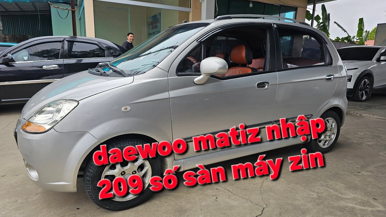 🏆daewoo matiz nhập sx 209 số sàn máy zin hàng hiếm xe ko lỗi ae quan tâm xe chống rét ☎️0913660299
