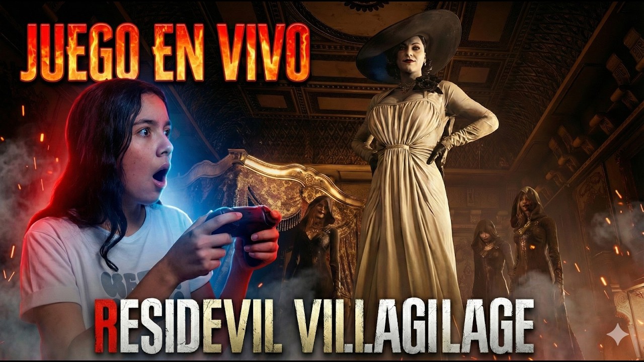 Jugando Resident Evil Village por PRIMERA VEZ 🔥 Terror en directo | EN VIVO
