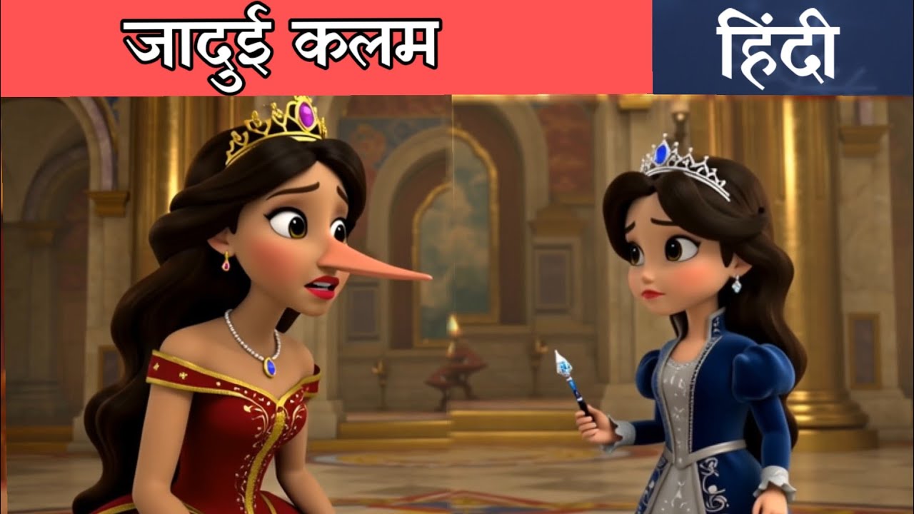 जादुई कलम || The End of Arrogance | A Beautiful Princess and a Kind Poor Girl | Moral Story